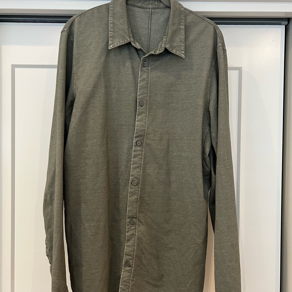 Lululemon Olive Green Men's Shirt